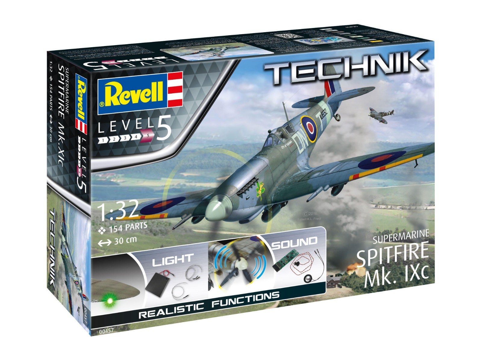 Revell 1/32 Supermarine Spitfire Mk.IXc Technik