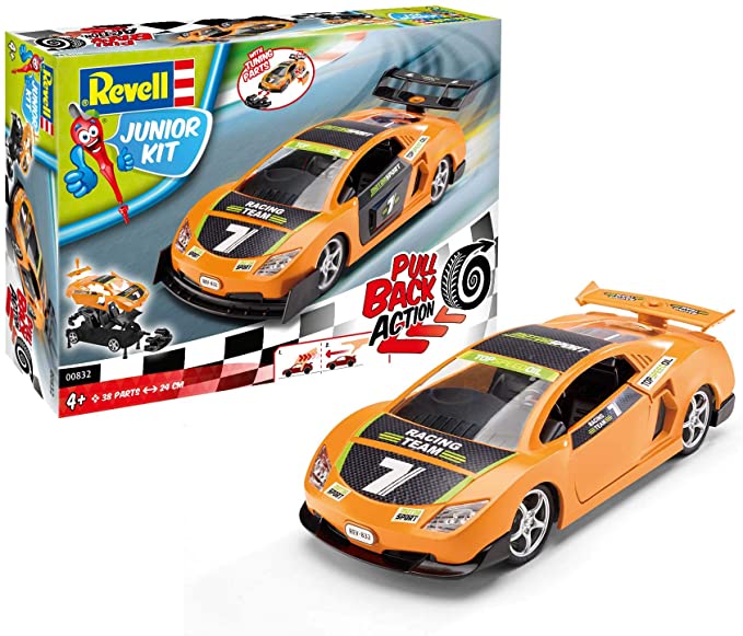 Revell Pull Back Racing Car - Orange