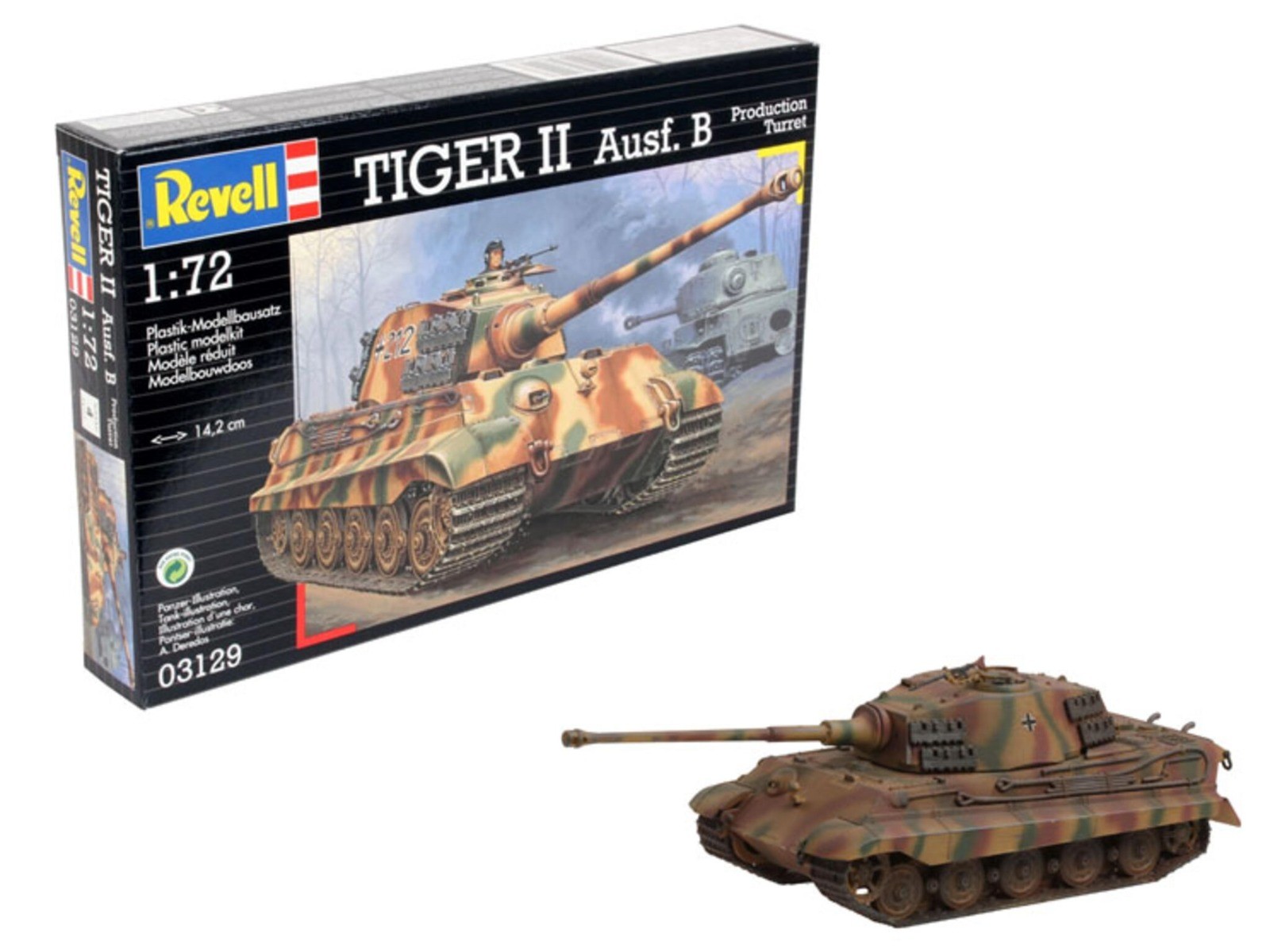 Revell 1/72 Tiger II Ausf.