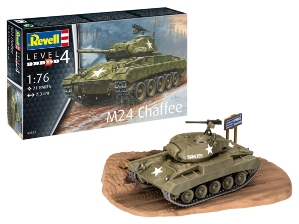 Revell 1/76 M-24 Chaffee