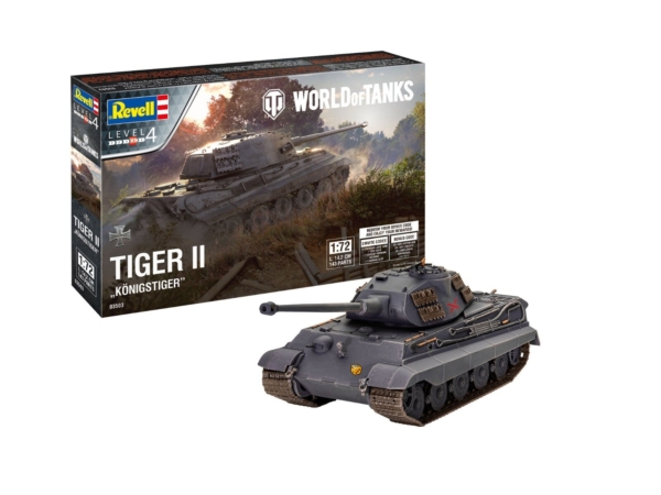 Revell 1/72 World of Tanks Tiger II