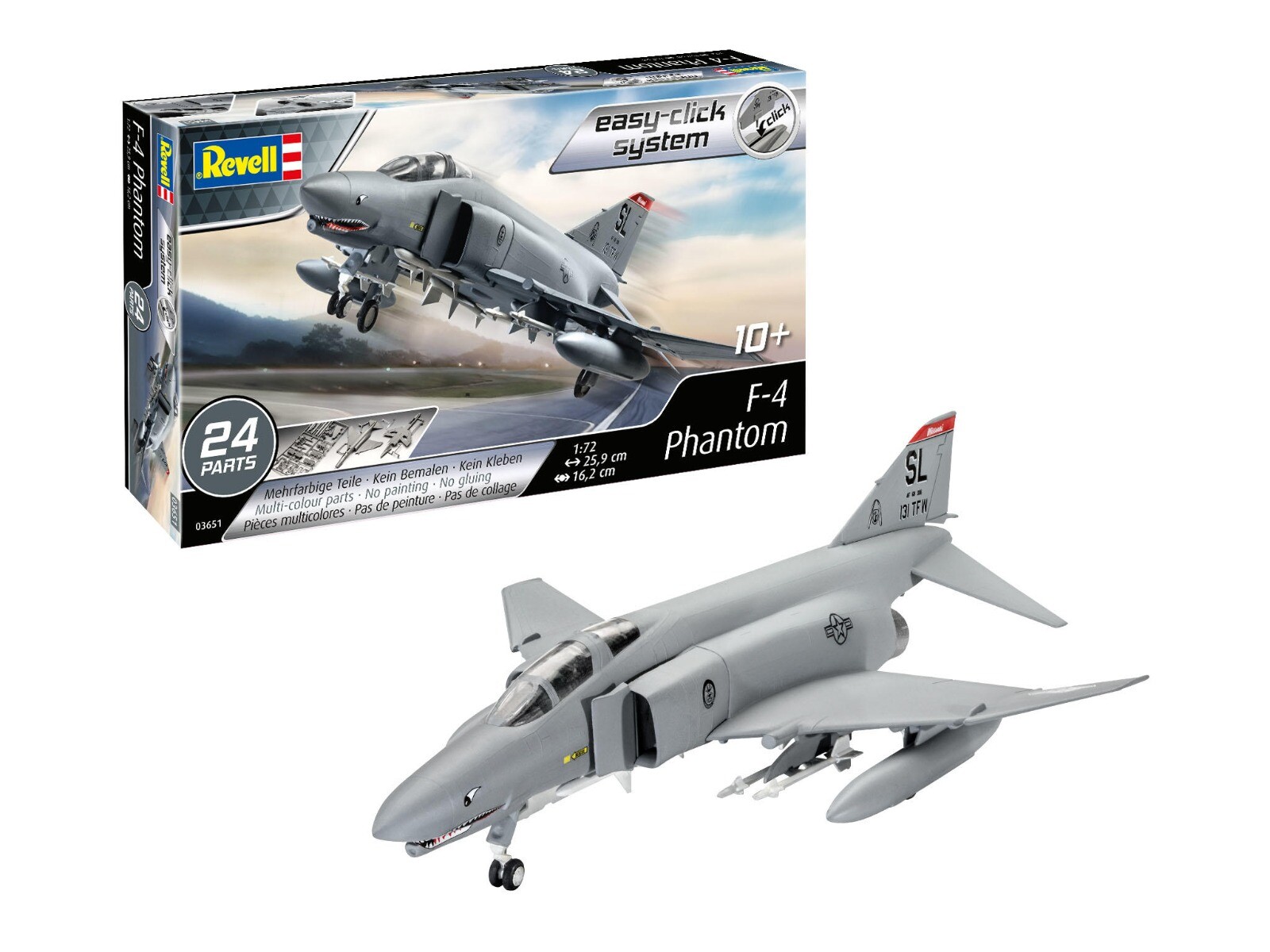 Revell 1/72 F-4 Phantom - Easy Click