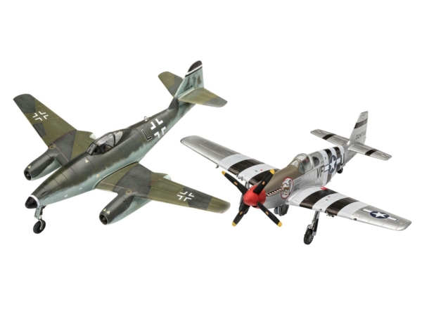 Revell Me262 & P-51B Combat Set
