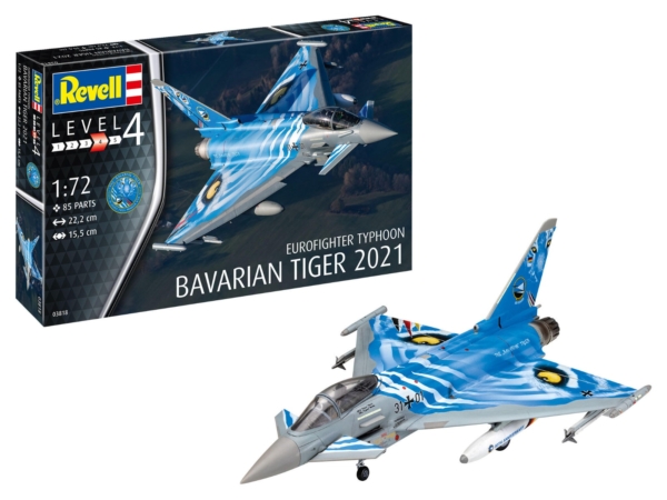 Revell 1/72 Eurofighter Typhoon Bavarian Tiger 2021