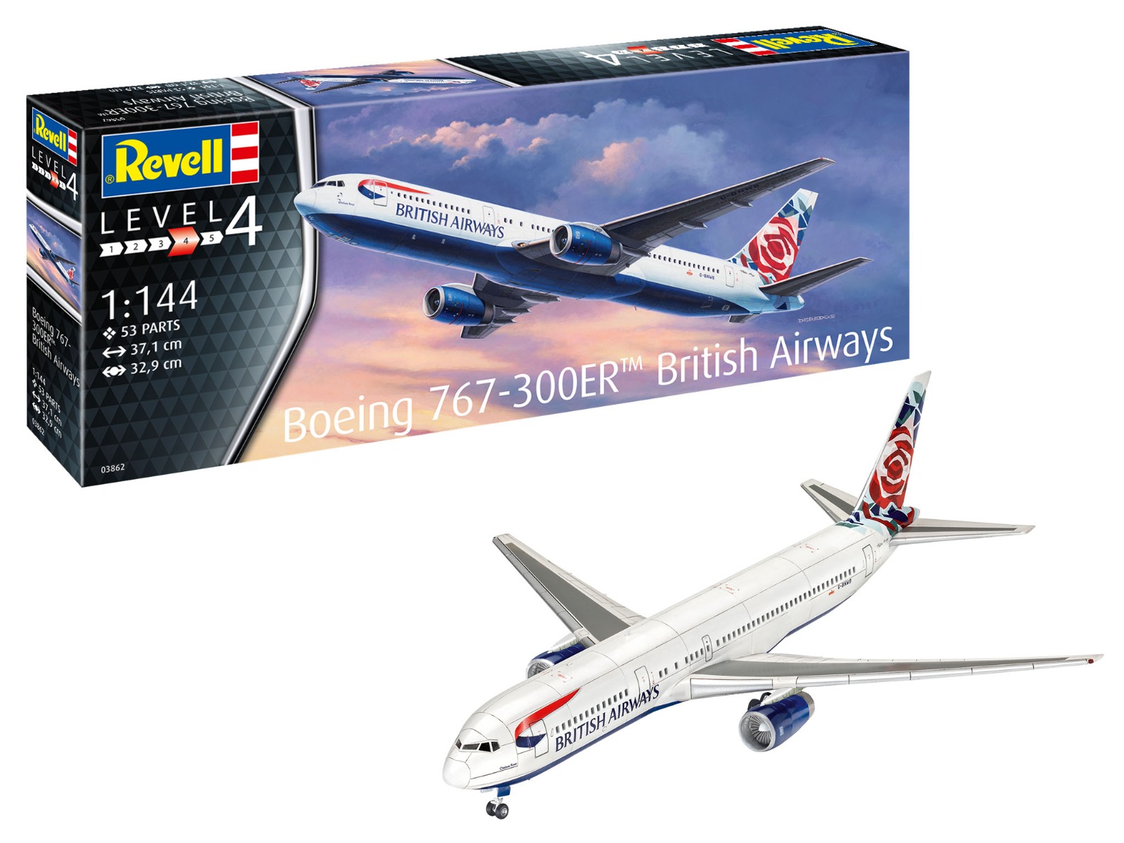 Revell 1/144 Boeing 767-300ER Britisch Airways