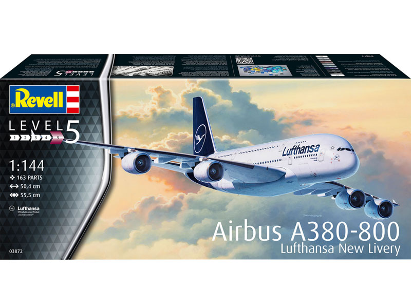 Revell 1/144 Airbus A380-800 Lufthansa New Livery