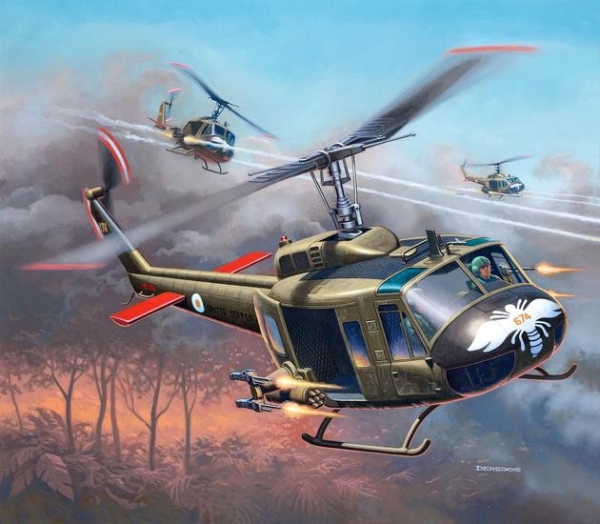 Revell 1/96 Bell UH-1H Gunship