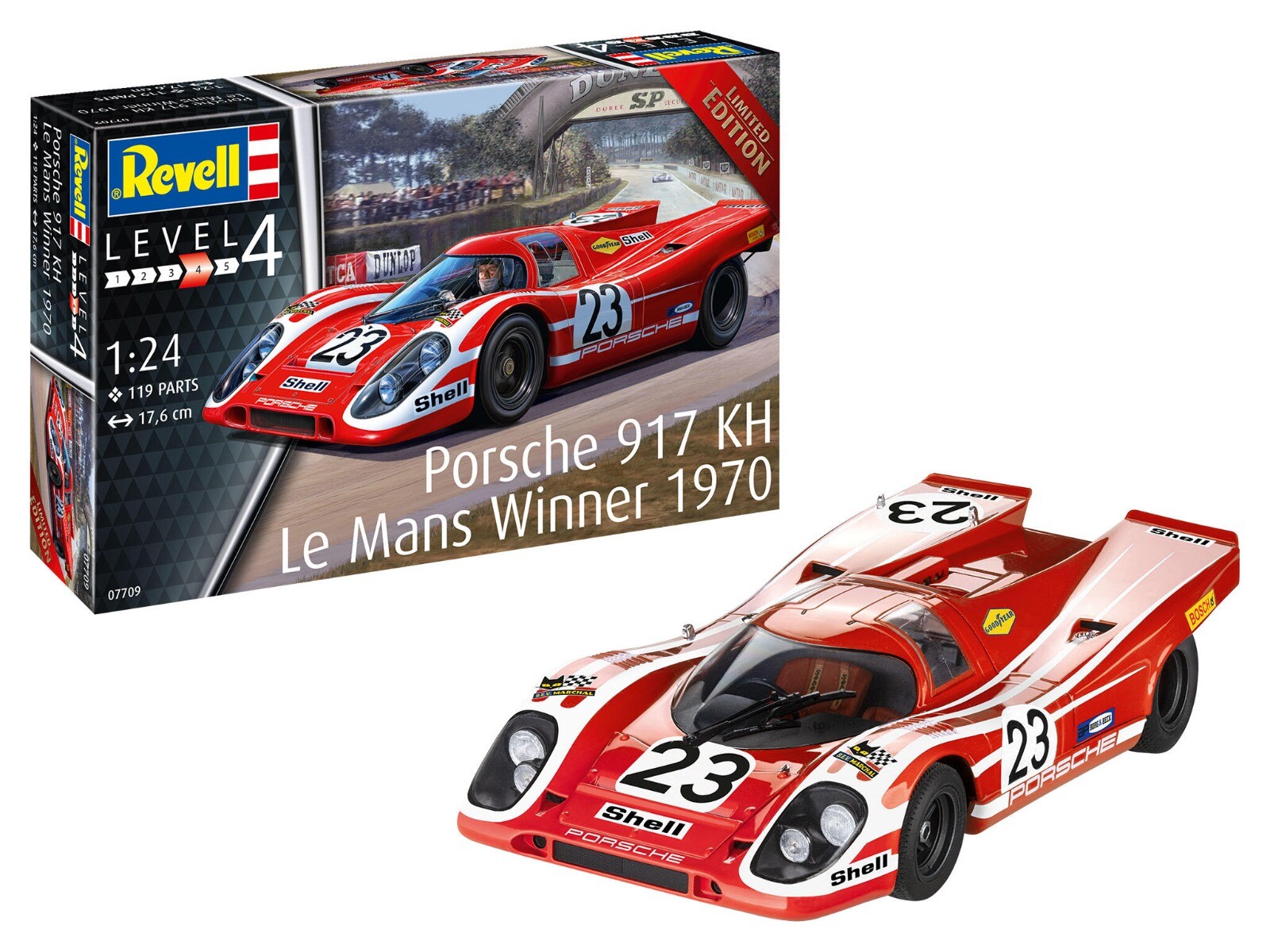 Revell 1/24 Porsche 917KH Le Mans Winner 1970