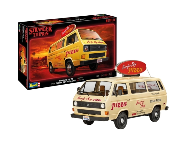 Revell 1/25 Stranger Things Argyle's VW T3 Surfer Boy Pizza V