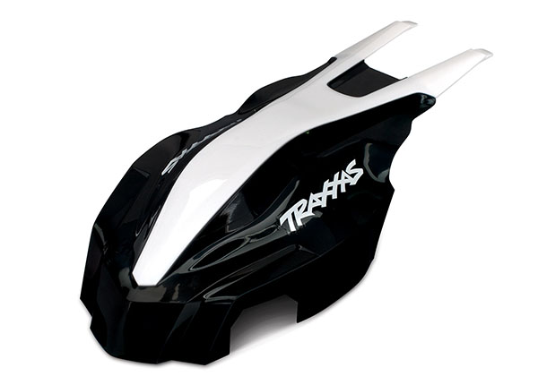 Canopy, front, black/white, Aton (TRX-7913)