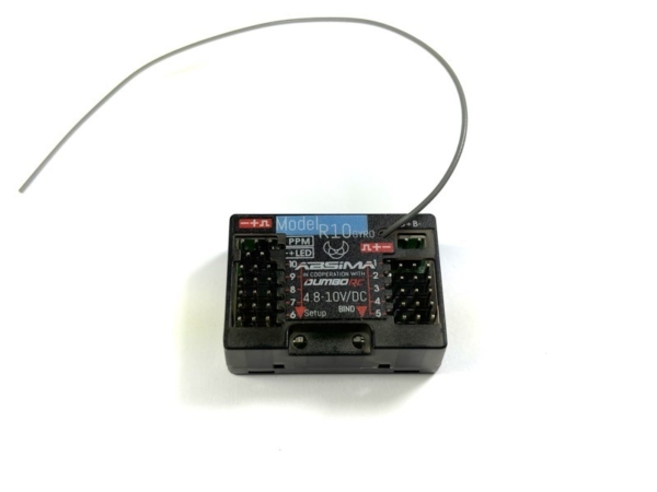 Absima - 10CH Gyro Ontvanger "R10GYRO" 2.4GHz (voor CR10P)