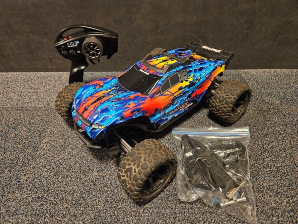 Tweedehands Traxxas Rustler 4x4 met VXL set