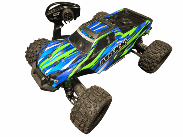 Tweedehands Traxxas Widemaxx brushless monstertruck - Groen