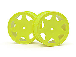 Ultra 7 wheels yellow 30mm (2pcs)