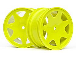 Ultra 7 wheels yellow 35mm (2pcs)