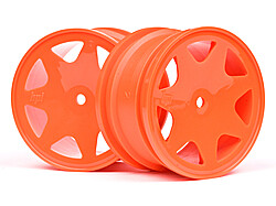 Ultra 7 wheels orange 35mm (2pcs)