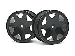 Ultra 7 wheels black 30mm (2pcs)