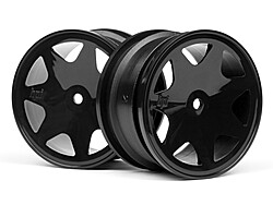 Ultra 7 wheels black 35mm (2pcs)