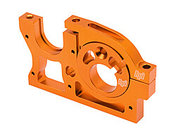Aluminium motor mount set (orange)