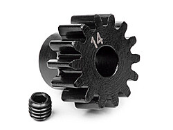 Pinion gear 14 tooth (1m/5mm shaft)