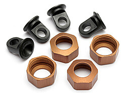 Shock caps for c8104,8105 std. brown 4pcs (101005)
