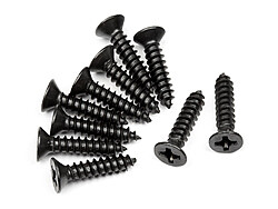 HPI - Tp. flat head screw m3*14mm (10pcs) (101245)