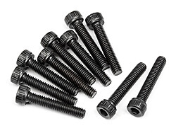 Cap head screw m2.6x14mm (10pcs)