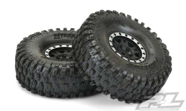 Proline BFGoodrich Hyrax 1.9" G8 Crawler banden op Impulse 1.9" beadlock velgen (2 stuks) (PL10128-13)
