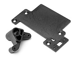 Servo arm,radio tray post,radio tray lid(rx) bullet flux