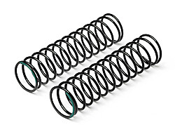 Rear shock spring green soft (pr)