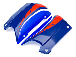 Baja 5b buggy painted lower body (blue/white/red)