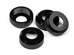 Bottom shock cap (black 4pcs)