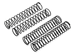 Shock spring set (front/rear/black/4pcs)