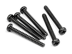 Tp. button head screw m3x25mm (6pcs)