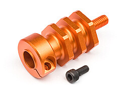 Clamp wheel hub (left/foam tire/orange)