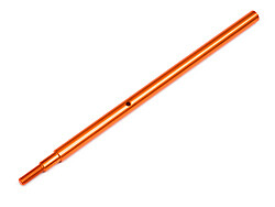 Aluminum rear axle shaft (foam tire/orange)