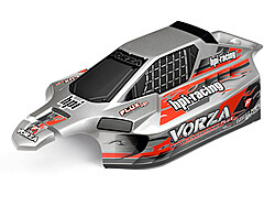 Vb-1 buggy body (painted/silver/red)