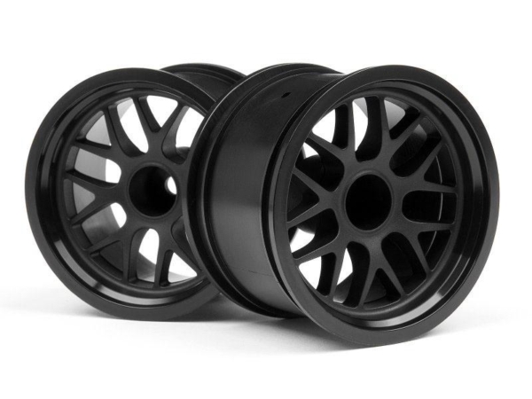 HPI BBS Spoke Wheel 48 x 34mm Black 14mm Offset (2pcs) (109155)