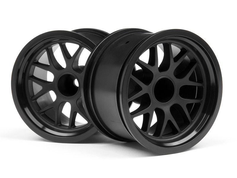 HPI BBS Spoke Wheel 48 x 34mm Black 14mm Offset (2pcs) (109155)