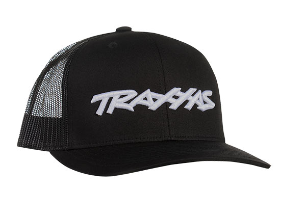 Traxxas Logo Hat Curve Bill Zwart/Wit