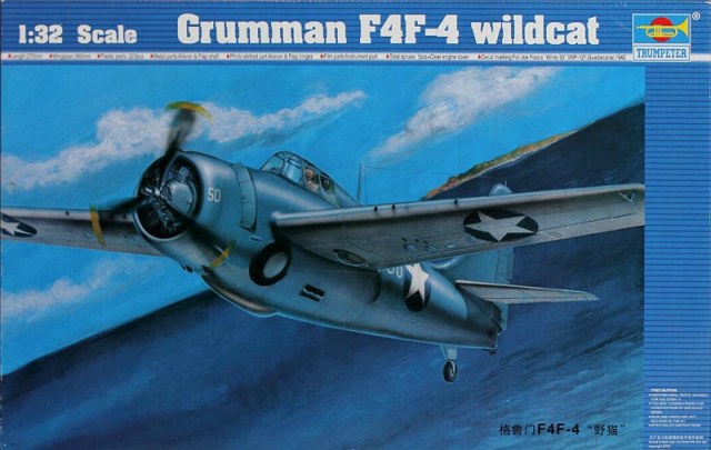 Trumpeter 1/32 Grumman F4F-4 Wildcat