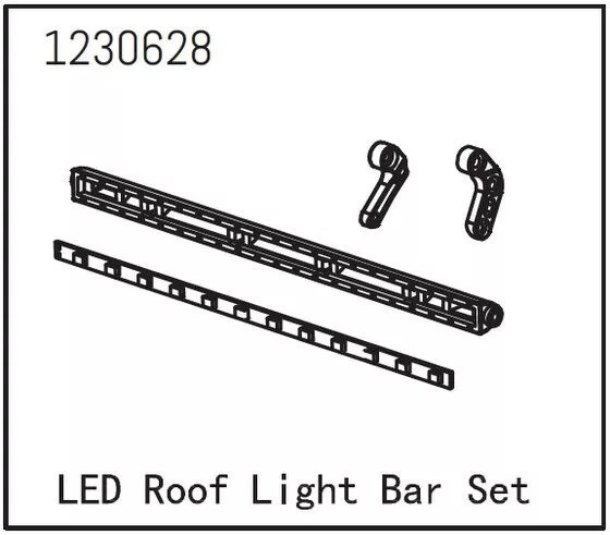 Absima - Roof Light Bar Set (1230628)