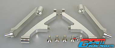 GPM aluminium shocktower support voor - Zilver