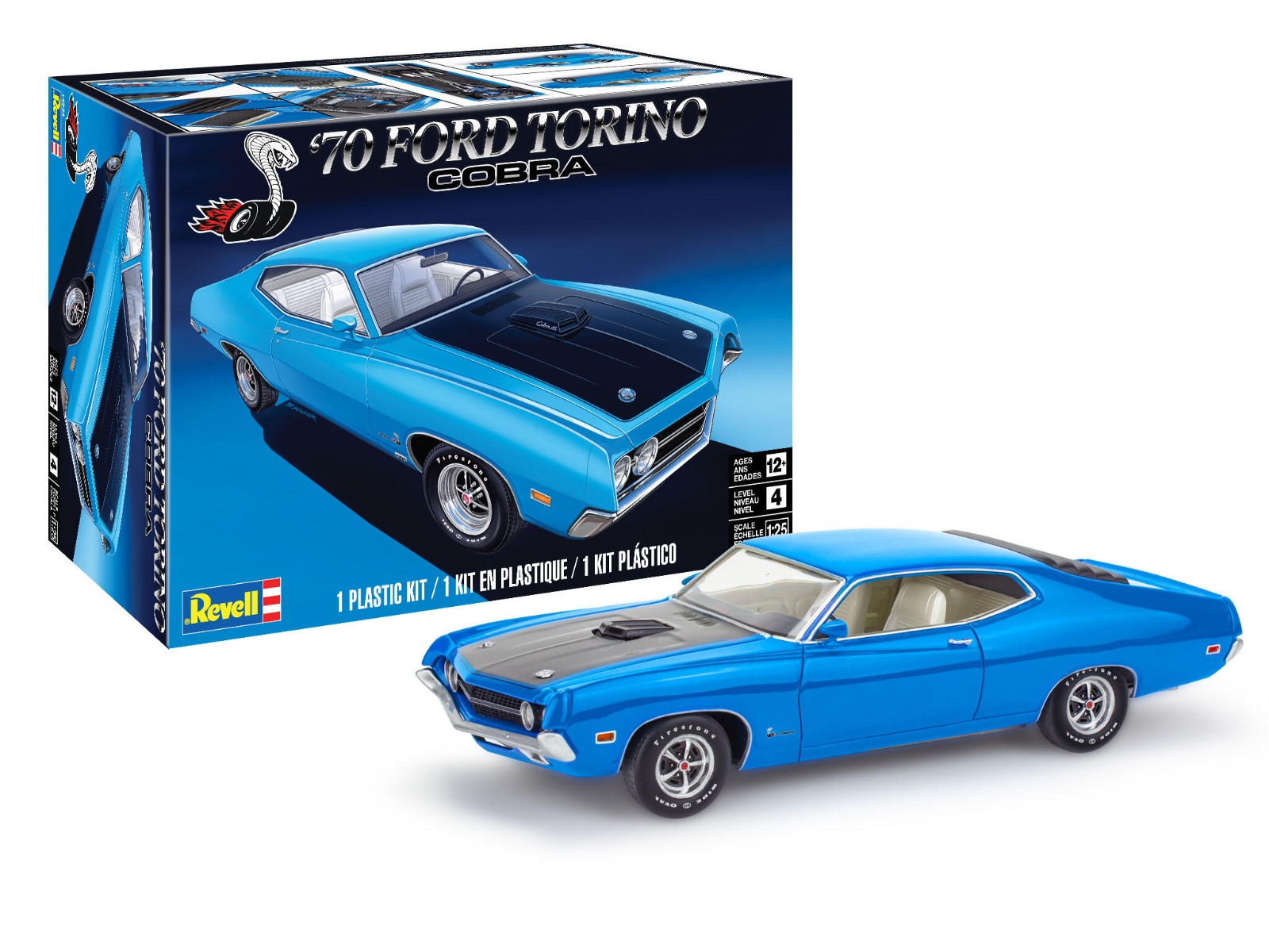 Revell 1/25 1970 Ford Torino Cobra