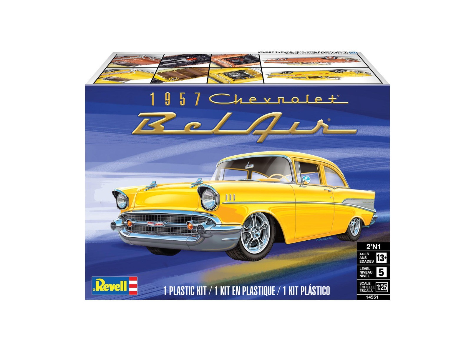 Revell 1/25 1957 Chevy Bel Air Two Door Sedan