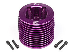 Aluminum heatsink head 56x50mm (purple/f4.6)