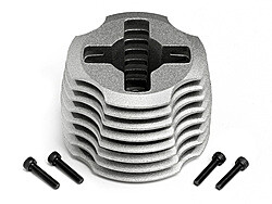 Cylinder head with screws