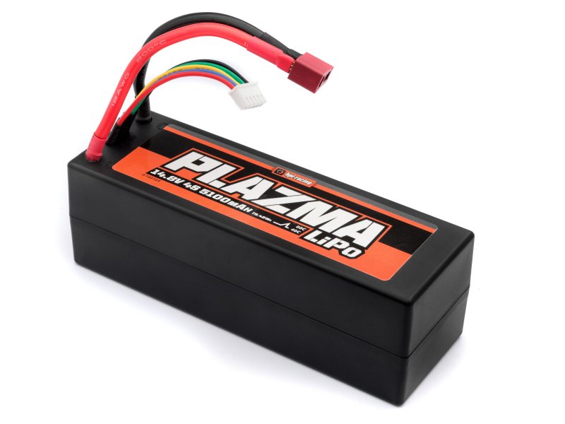 HPI Lipo 40c 14.8 volt 5100mah met dean stekker