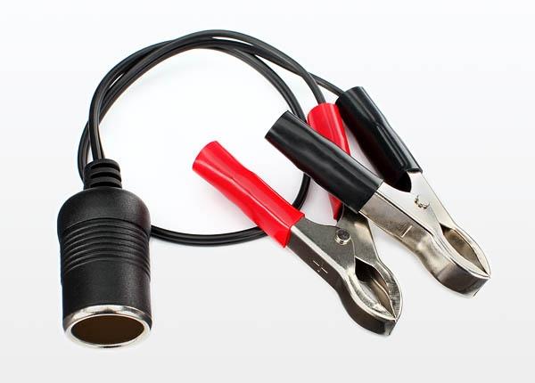 Traxxas - 12V ADAPTER (FEMALE) TO ALLIGATOR CLIPS, TRX-2979 (TRX-2979)