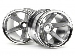 Super star mt wheels chrome (rear/deep offset)